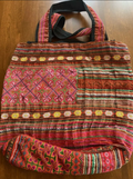 Handmade bag tote women Colorful Crochet Shoulder WITH